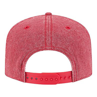 Men's New Era Red Philadelphia Phillies Denim Classic 19TWENTY Adjustable Hat