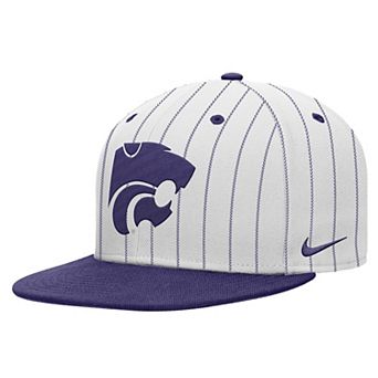 Men's Nike White Kansas State Wildcats Pro Dri-FIT Snapback Hat