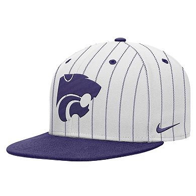 Men's Nike White Kansas State Wildcats Pro Dri-FIT Snapback Hat