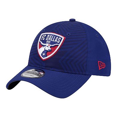 Men's New Era Navy FC Dallas 2026 Jersey Hook 9TWENTY Adjustable Hat