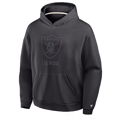 Men's Fanatics Black Las Vegas Raiders Oversized Type Play Location Hoodie
