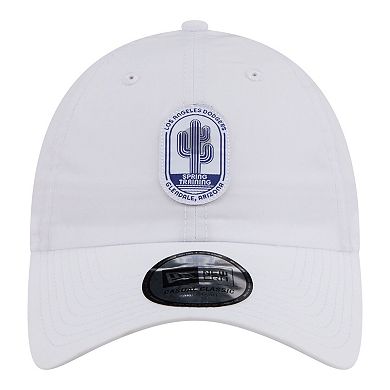 Men's New Era White Los Angeles Dodgers 2026 Spring Training Fan Pack Icon Casual Classic Adjustable Hat