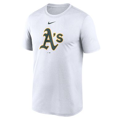 Men's Nike White Athletics New Legend Dri-FIT T-Shirt
