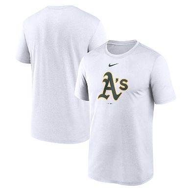 Men's Nike White Athletics New Legend Dri-FIT T-Shirt