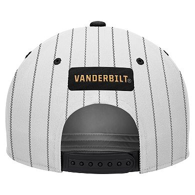 Men's Nike White Vanderbilt Commodores Pro Dri-FIT Snapback Hat