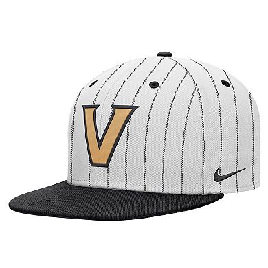 Men's Nike White Vanderbilt Commodores Pro Dri-FIT Snapback Hat