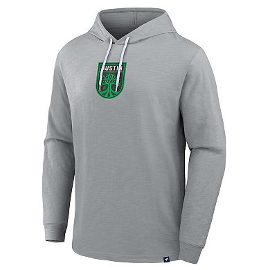 Men's Fanatics Gray Austin FC Unending Practice Transitional Hoodie