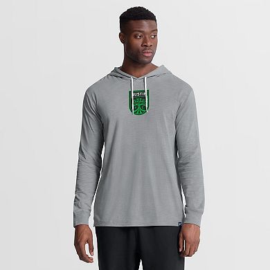 Men's Fanatics Gray Austin FC Unending Practice Transitional Hoodie