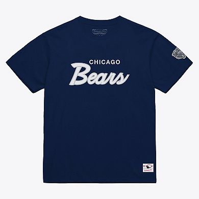 Men's Mitchell & Ness Navy Chicago Bears Head Coach Classic T-Shirt