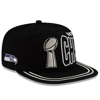 Men's New Era Black Seattle Seahawks Super Bowl LX Champions Parade 19TWENTY Adjustable Hat