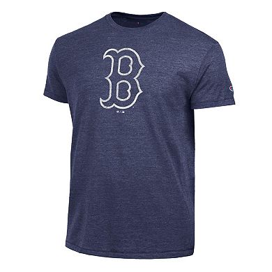 Men's Champion Navy Boston Red Sox Tri-Blend T-Shirt