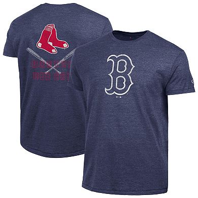 Men's Champion Navy Boston Red Sox Tri-Blend T-Shirt