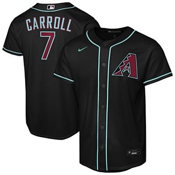 Youth Nike Corbin Carroll Black Arizona Diamondbacks Alternate Replica Jersey