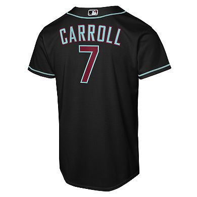 Youth Nike Corbin Carroll Black Arizona Diamondbacks Alternate Replica Jersey