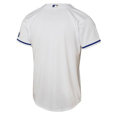 Youth Nike White Kansas City Royals Home Stadium Jersey