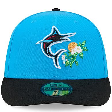 Men's New Era Blue/Black Miami Marlins 2026 Spring Training 59FIFTY Fitted Hat