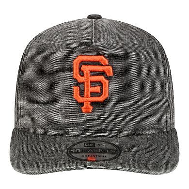 Men's New Era Black San Francisco Giants Denim Classic 19TWENTY Adjustable Hat