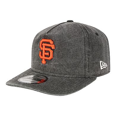 Men's New Era Black San Francisco Giants Denim Classic 19TWENTY Adjustable Hat