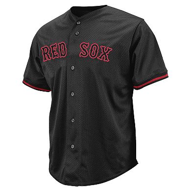 Men's Profile Black Boston Red Sox Big & Tall Pop Fashion Jersey