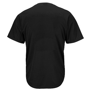 Men's Profile Black Boston Red Sox Big & Tall Pop Fashion Jersey