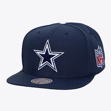 Men's Mitchell & Ness Navy Dallas Cowboys Legendary Home Snapback Hat