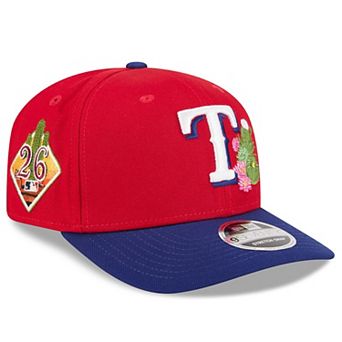 Men's New Era Red/Royal Texas Rangers 2026 Spring Training 9SEVENTY Adjustable Hat