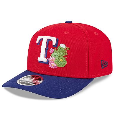 Men's New Era Red/Royal Texas Rangers 2026 Spring Training 9SEVENTY Adjustable Hat