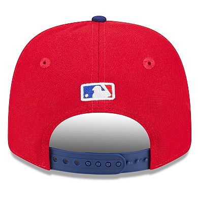 Men's New Era Red/Royal Texas Rangers 2026 Spring Training 9SEVENTY Adjustable Hat