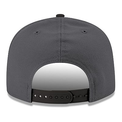 Men's New Era Gray/Black Philadelphia 76ers Logo 2-Tone 9FIFTY
