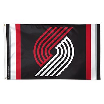 WinCraft Portland Trail Blazers 3' x 5' Vertical Stripe Deluxe Single-Sided Flag