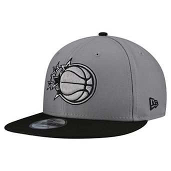 Men's New Era Gray Orlando Magic Core Logo Storm Gray Two-Tone 9FIFTY Snapback Hat