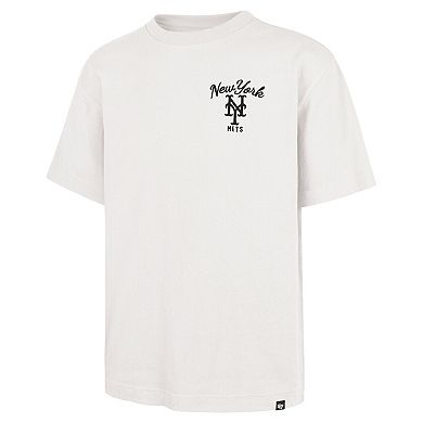 Men's '47 Cream New York Mets Souvenir Eagle Foundation T-Shirt