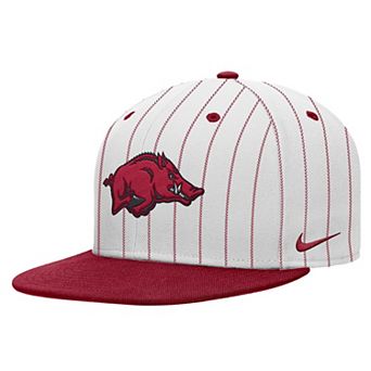 Men's Nike White Arkansas Razorbacks Pro Dri-FIT Snapback Hat