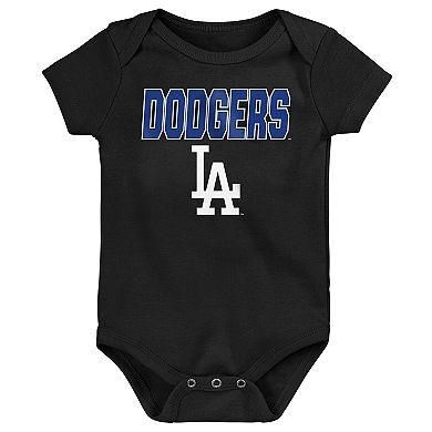 Infant Outerstuff Los Angeles Dodgers Home Plate 3-Piece Creeper Set