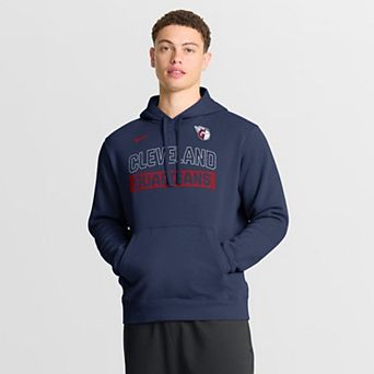 Men's Nike Navy Cleveland Guardians Primetime Club Hoodie
