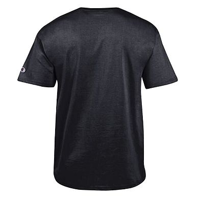 Men's Champion Black Atlanta Falcons Arch Over Logo T-Shirt
