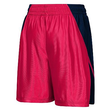 Youth Outerstuff Navy/Red St. Louis CITY SC Color Blocked Shorts