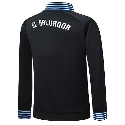 Men's Umbro Black El Salvador National Team Presentation Raglan