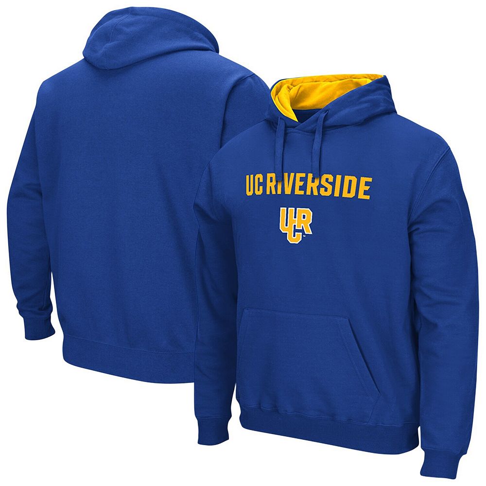 Men's Colosseum Royal UC Riverside Highlanders Arch & Logo 3.0 Pullover ...