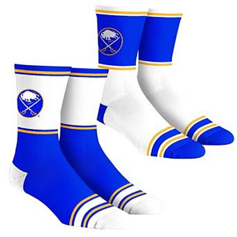 Youth Rock Em Socks Buffalo Sabres 2-Pack Color Block Crew Socks Set