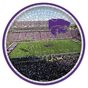 WinCraft Kansas State Wildcats Round 500 pc Puzzle