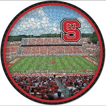 WinCraft NC State Wolfpack Round 500 pc Puzzle