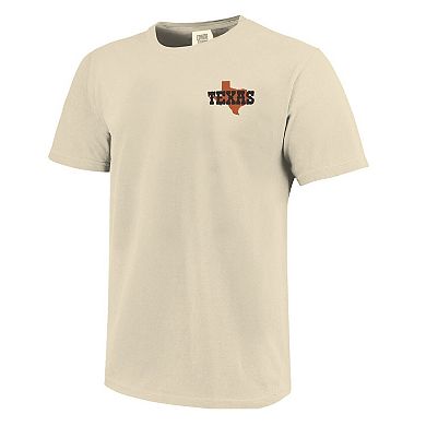 Unisex Image One Natural Texas Longhorns Hyper Local Stadium Mascot Skyline T-Shirt