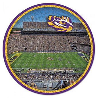 WinCraft LSU Tigers Round 500 pc Puzzle