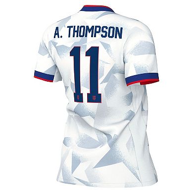 Women's Nike Alyssa Thompson White USWNT 2025 Home Replica Player Jersey