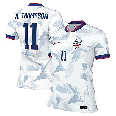 Women's Nike Alyssa Thompson White USWNT 2025 Home Replica Player Jersey