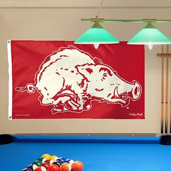 WinCraft Arkansas Razorbacks College Vault Logo Deluxe Single-Sided 3' x 5' Flag
