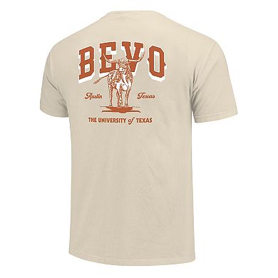 Unisex Image One Natural Texas Longhorns Hyper Local Bevo T-Shirt