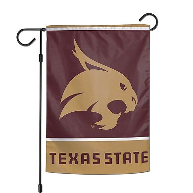 "WinCraft Texas State Bobcats 12"" x 18"" Double-Sided Garden Flag"