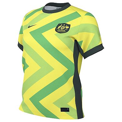 Women's Nike Yellow Australia National Team 2025/26 Home Replica Jersey